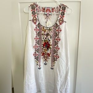 New with tags Johnny Was Beatriz Trapeze Tunic/ Dress. Size Medium.